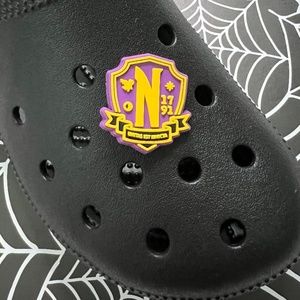 Wednesday Addams Shoe Charm